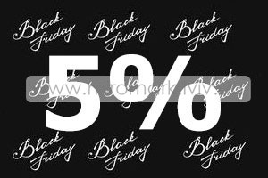 Скидка 5% в честь Черной Пятницы