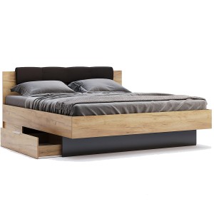 Ліжко Luna 180 з ящиками